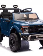 Ford Masinuta electrica pentru 2 copii Raptor F-150 Cobalt Blue cu licentaproiectoareacumulator 24Vtelecomanda 2.4Gfaruri ledmotoare x 200wslow startcenturi de siguranta individualegreutate admisa 60kg