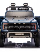 Ford Masinuta electrica pentru 2 copii Raptor F-150 Cobalt Blue cu licentaproiectoareacumulator 24Vtelecomanda 2.4Gfaruri ledmotoare x 200wslow startcenturi de siguranta individualegreutate admisa 60kg