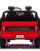 Ford Masinuta electrica pentru 2 copii Raptor F-150 Cobalt Red cu licentaproiectoareacumulator 24Vtelecomanda 2.4Gfaruri ledmotoare x 200wslow startcenturi de siguranta individualegreutate admisa 60kg
