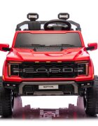 Ford Masinuta electrica pentru 2 copii Raptor F-150 Cobalt Red cu licentaproiectoareacumulator 24Vtelecomanda 2.4Gfaruri ledmotoare x 200wslow startcenturi de siguranta individualegreutate admisa 60kg