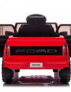 Ford Masinuta electrica pentru copii Raptor F-150 Red cu licentafaruri ledmuzica2 motoareacumulator 12V45Ahdeschidere usislow startspatiu de depozitare