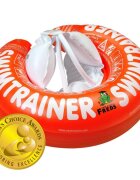 FREDS SWIM ACADEMY Colac de inot pentru bebelusi si copii Swimtrainer Classic rosu 3 luni-4 ani