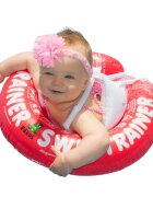 FREDS SWIM ACADEMY Colac de inot pentru bebelusi si copii Swimtrainer Classic rosu 3 luni-4 ani