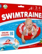 FREDS SWIM ACADEMY Colac de inot pentru bebelusi si copii Swimtrainer Classic rosu 3 luni-4 ani