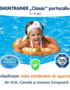 FREDS SWIM ACADEMY Colac de inot pentru copii Swimtrainer Classic portocaliu 2-6 ani