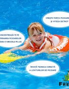 FREDS SWIM ACADEMY Placa de inot pentru copii 15-60 kg