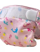 FREDS SWIM ACADEMY Scutec reutilizabil pentru inot bebelusi roz marimea 1 4-9 kg