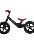 Free2Move Bicicleta fara pedale Cool Bike Black cu ghidon si sa reglabile roti din Eva greutate admisa 30 kg roti 12 inch 24 luni+
