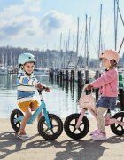 Free2Move Bicicleta fara pedale Cool Bike Black cu ghidon si sa reglabile roti din Eva greutate admisa 30 kg roti 12 inch 24 luni+