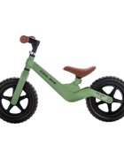 Free2Move Bicicleta fara pedale Cool Bike Verde cu ghidon si sa reglabile roti din Eva greutate admisa 30 kg roti 12 inch 24 luni+