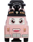 Free2Move Vehicul ride-on Ambulanta cu lumini si sunete spatiu de depozitare 19-36 luni Roz