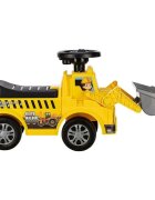 Free2Move Vehicul ride-on Buldozer cu lumini si sunete spatiu de depozitare 19-36 luni Galben