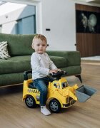 Free2Move Vehicul ride-on Buldozer cu lumini si sunete spatiu de depozitare 19-36 luni Galben