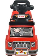 Free2Move Vehicul ride-on Masina de pompieri cu lumini si sunete spatiu de depozitare 19-36 luni Rosu