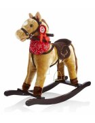 Free2Play Calut balansoar din plus cu sunete specifice si de galop brown