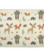 Free2Play Covoras de joaca FreeON Magic Friends cu doua fete pliabil protectie impotriva loviturilor 200 x 150 cm cu Imprimeu pe ambele parti 0 luni+ multicolor