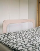 FreeON Bariera de protectie pentru pat rabatabila Little Dots Beige