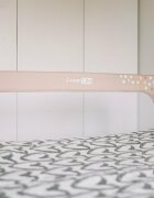 FreeON Bariera de protectie pentru pat rabatabila Little Dots Beige