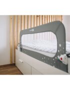 FreeON Bariera de protectie pentru pat rabatabila Little Stars Grey