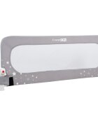 FreeON Bariera de protectie pentru pat rabatabila Little Stars Grey