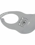 FreeON Baveta moale din silicon cu buzunar 31x24 cm Lion Grey