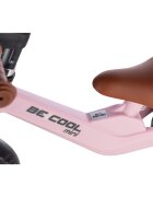 FreeON Bicicleta fara pedale Be Cool Mini roti din Eva 12 luni+ roz 8 inch scaun reglabil de la 27-35 cm roti late din material EVA ghidon ajustabil intre 46 si 51 cm greutate maxima suportata 30 Kg