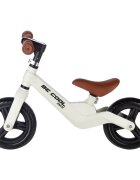 FreeON Bicicleta fara pedale Be Cool Mini roti din Eva12 luni+ alb 8 inch scaun reglabil de la 27-35 cm roti late din material EVA ghidon ajustabil intre 46 si 51 cm greutate maxima suportata 30 Kg