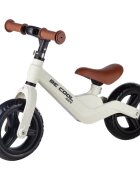 FreeON Bicicleta fara pedale Be Cool Mini roti din Eva12 luni+ alb 8 inch scaun reglabil de la 27-35 cm roti late din material EVA ghidon ajustabil intre 46 si 51 cm greutate maxima suportata 30 Kg