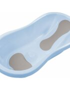 FreeON Cadita cu dop 81x41x24 cm si reductor incorporat Blue