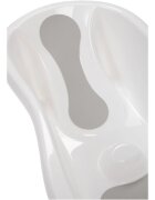 FreeON Cadita cu dop 81x41x24 cm si reductor incorporat White