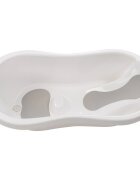 FreeON Cadita cu dop 81x41x24 cm si reductor incorporat White