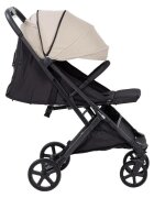 FreeON Carucior pentru copii Tao Beige cu maner pentru transport roti cu suspensie greutate admisa pana la 22 kg
