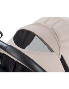 FreeON Carucior pentru copii Tao Beige cu maner pentru transport roti cu suspensie greutate admisa pana la 22 kg
