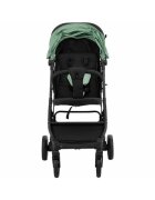 FreeON Carucior pentru copii Tao Black cu maner pentru transport roti cu suspensie greutate admisa pana la 22 kg