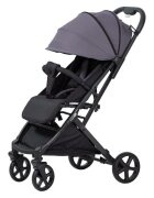 FreeON Carucior pentru copii Tao Grey cu maner pentru transport roti cu suspensie greutate admisa pana la 22 kg