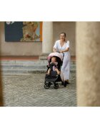 FreeON Carucior pentru copii Tao Pink cu maner pentru transport roti cu suspensie greutate suportata 22 kg