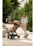FreeON Carucior sport Bold pliabil automat roti cu suspensii de la nastere pana la 22 kg cu spatar reglabil in 3 pozitii Beige