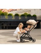 FreeON Carucior sport Bold pliabil automat roti cu suspensii de la nastere pana la 22 kg cu spatar reglabil in 3 pozitii Green Army