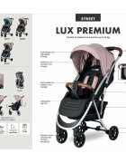 FreeON Carucior sport Lux Pliabil automat Usor 6.6 Kg Tehnologie inovatoare One-Hand Folding De la 6 luni pana la 22 kg Din aluminiu Benzi reflectorizante pe capotina BeigeBlack