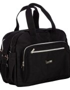 FreeON Geanta pentru scutece Style impermbeabila cu multiple buzunare 39x32x18 cm Black