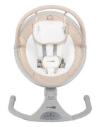 FreeON Leagan balansoar Elite Beige cu 12 melodii 5 viteze de balansare si 3 pozitii de reglare a spatarului