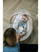FreeON Leagan balansoar Elite Beige cu 12 melodii 5 viteze de balansare si 3 pozitii de reglare a spatarului