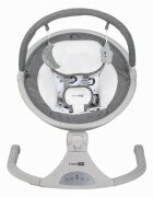 FreeON Leagan balansoar Elite Grey cu 12 melodii 5 viteze de balansare si 3 pozitii de reglare a spatarului