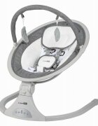 FreeON Leagan balansoar Elite Grey cu 12 melodii 5 viteze de balansare si 3 pozitii de reglare a spatarului