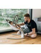 FreeON Leagan balansoar Elite Grey cu 12 melodii 5 viteze de balansare si 3 pozitii de reglare a spatarului