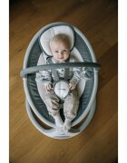 FreeON Leagan balansoar Elite Grey cu 12 melodii 5 viteze de balansare si 3 pozitii de reglare a spatarului
