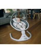 FreeON Leagan balansoar Elite Grey cu 12 melodii 5 viteze de balansare si 3 pozitii de reglare a spatarului
