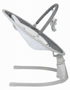 FreeON Leagan balansoar Elite Grey cu 12 melodii 5 viteze de balansare si 3 pozitii de reglare a spatarului
