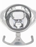 FreeON Leagan balansoar Elite Grey cu 12 melodii 5 viteze de balansare si 3 pozitii de reglare a spatarului