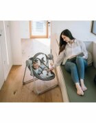FreeON Leagan Snuggy Lines cu 5 viteze de leganare 8 melodii jucarii pana la 9 kg